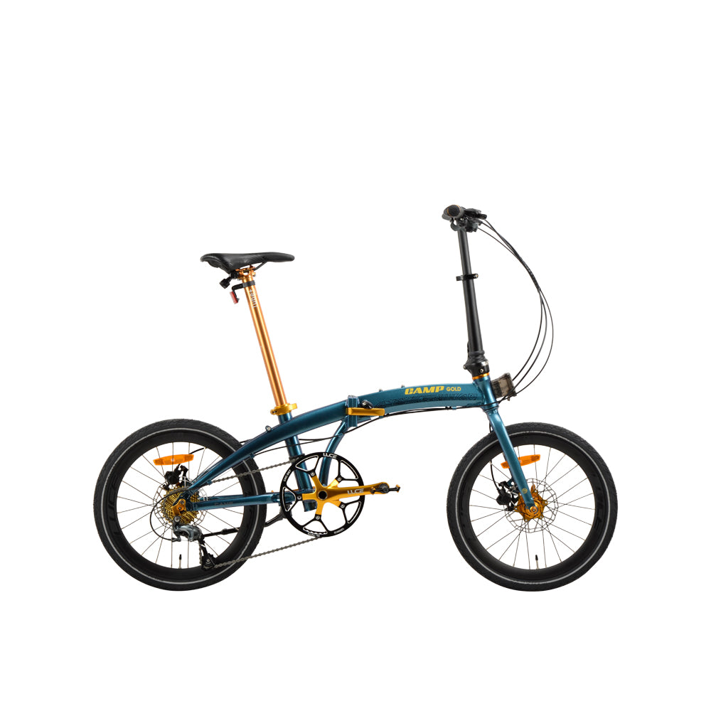 CAMP Gold Foldable Bicycle (Demo Set)