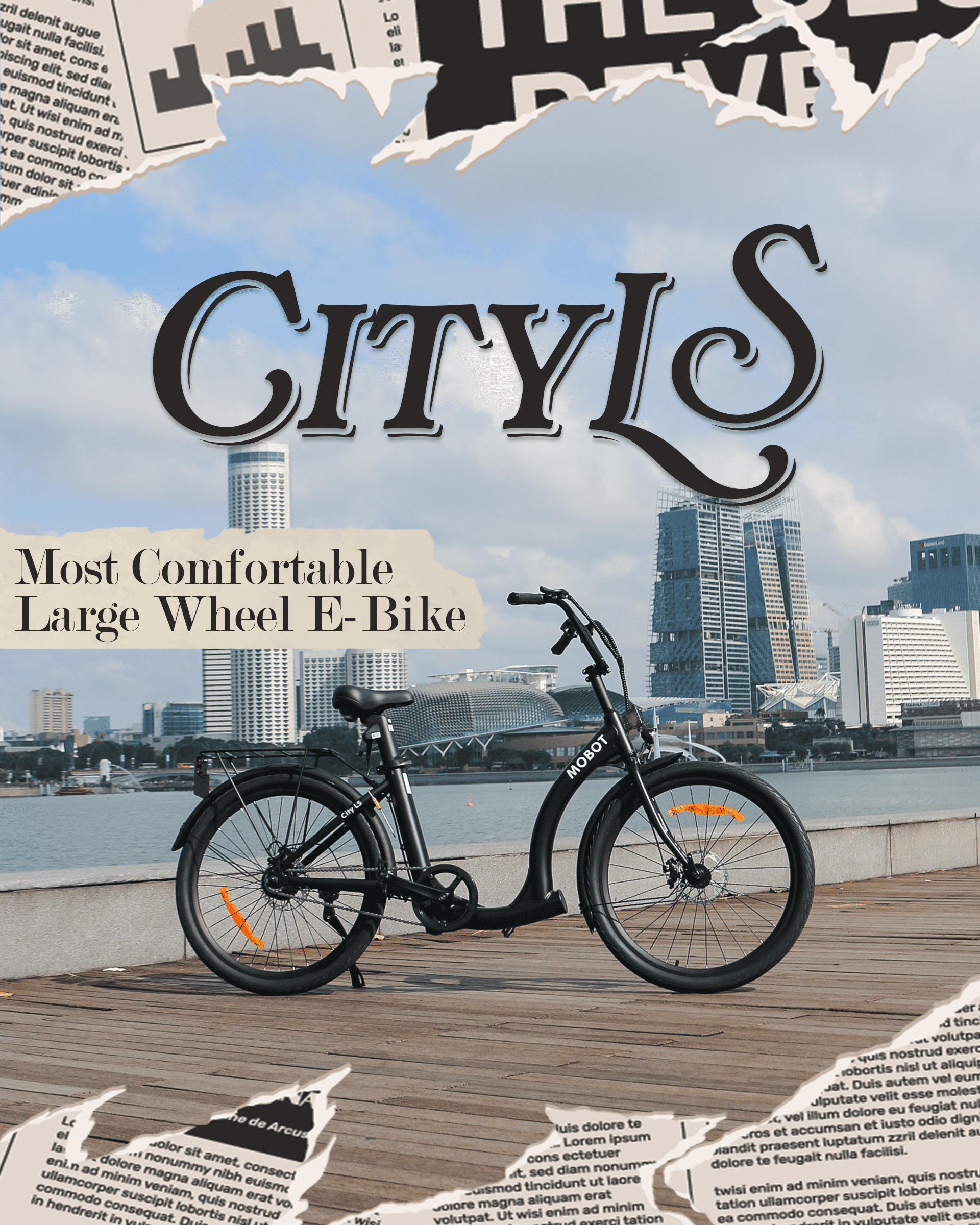 MOBOT City LS Electric Bicycle