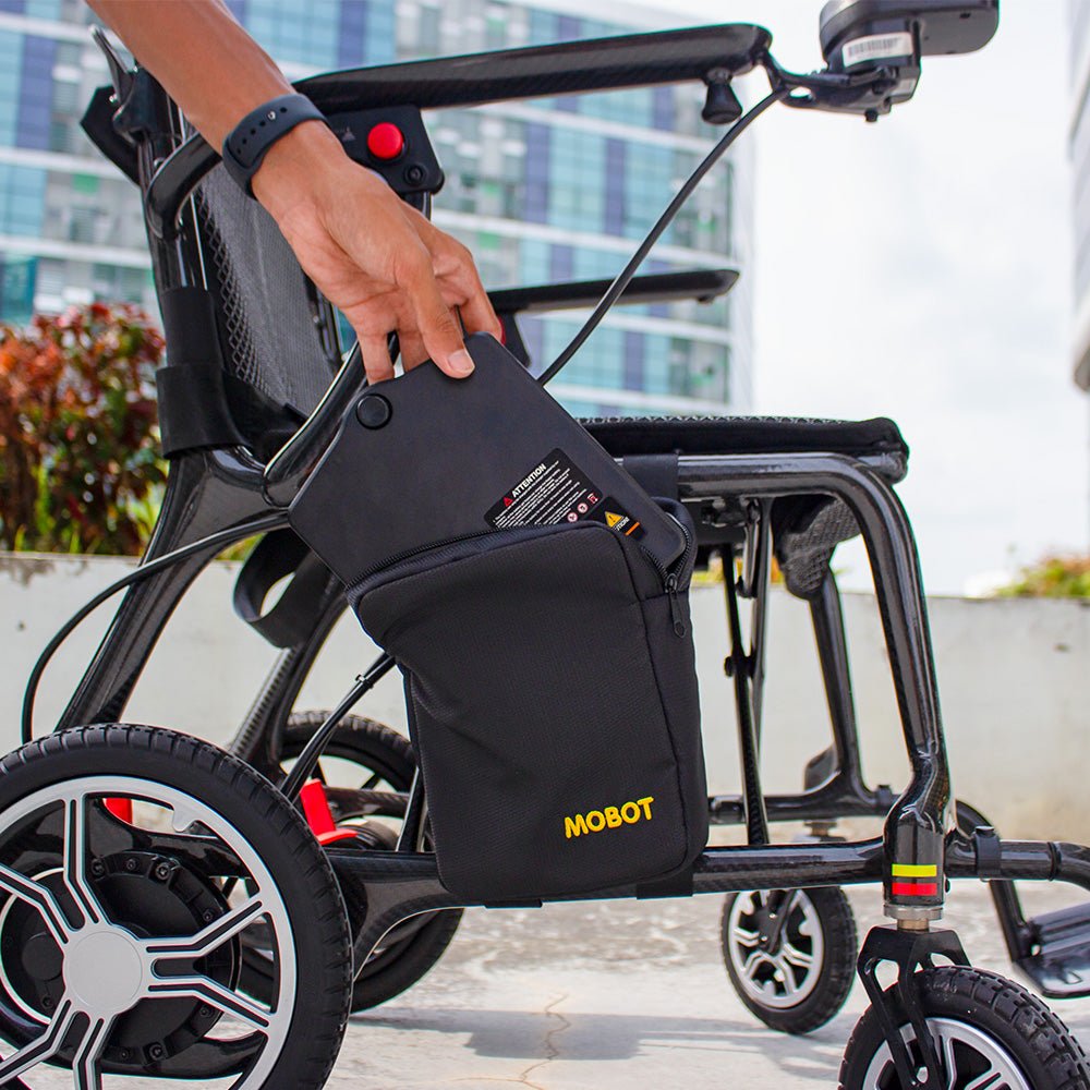 MWHEEL Carbon Motorised Electric Wheelchair - MOBOT Mobility
