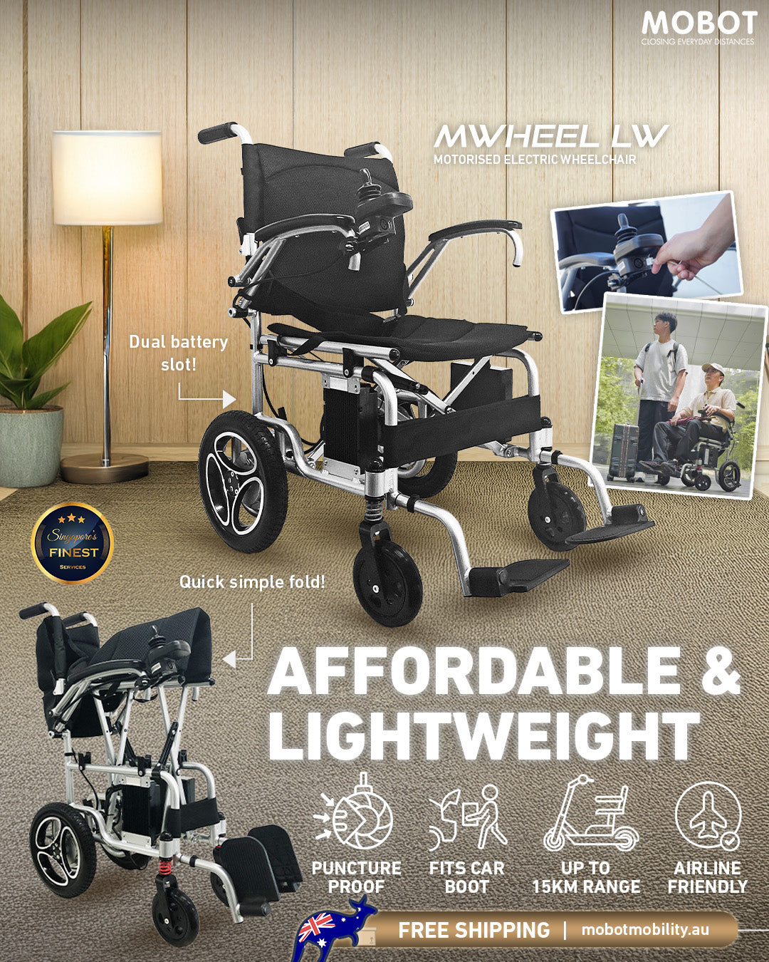 MOBOT_affordable_lightweight_electric_wheelchair_in_australia