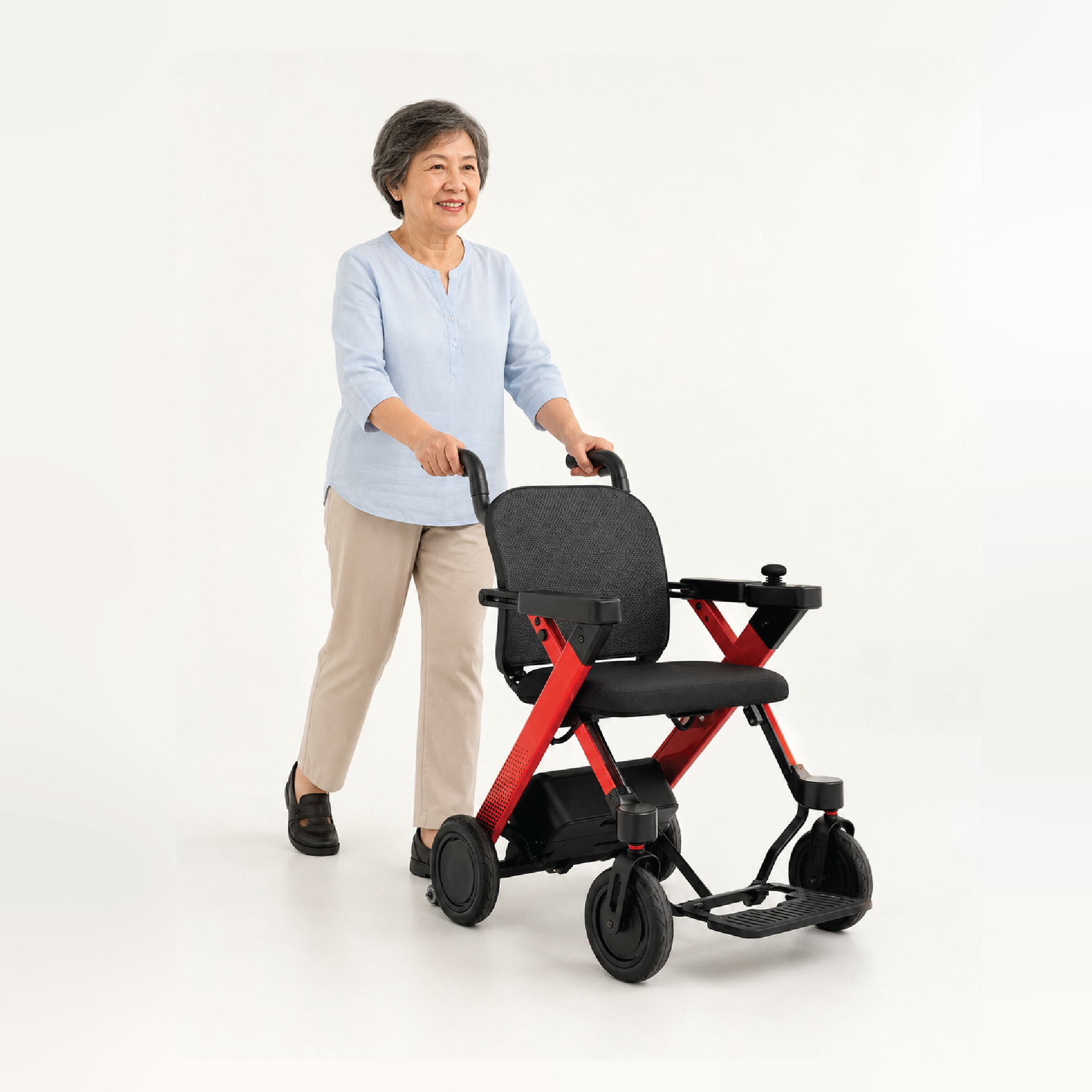 RWHEEL X Smart Electric Rollator Wheelchair