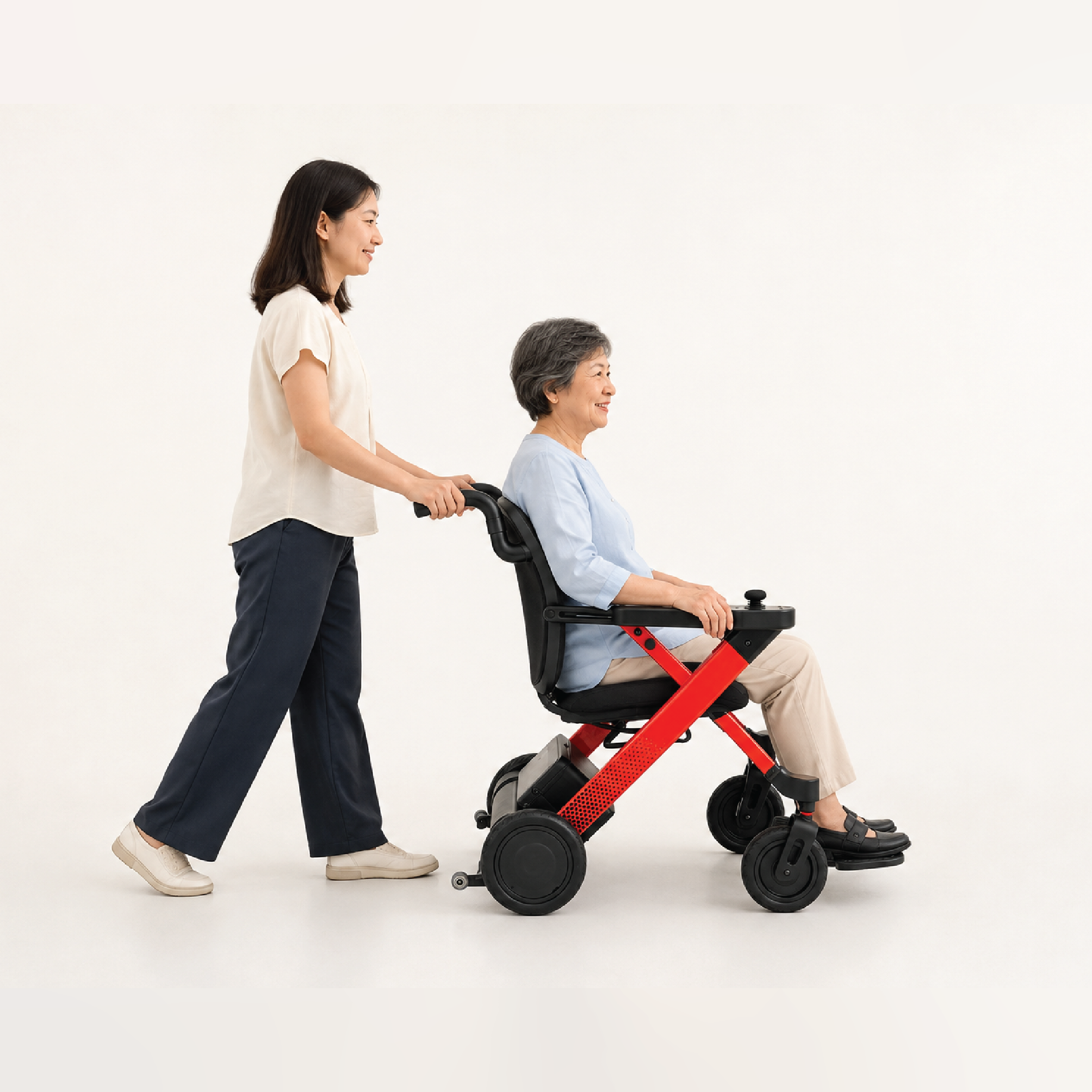 RWHEEL X Smart Electric Rollator Wheelchair