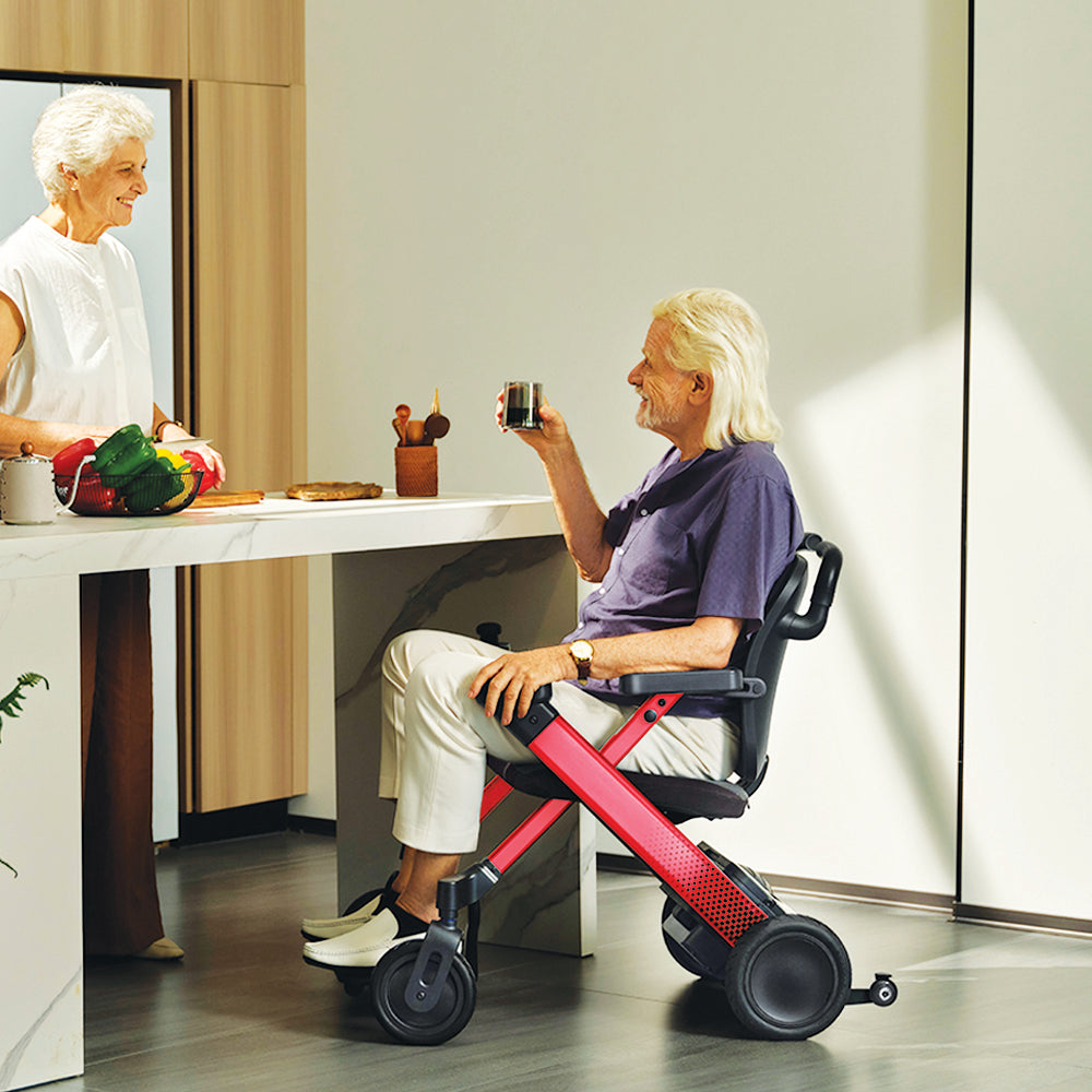 RWHEEL X Electric Rollator Wheelchair