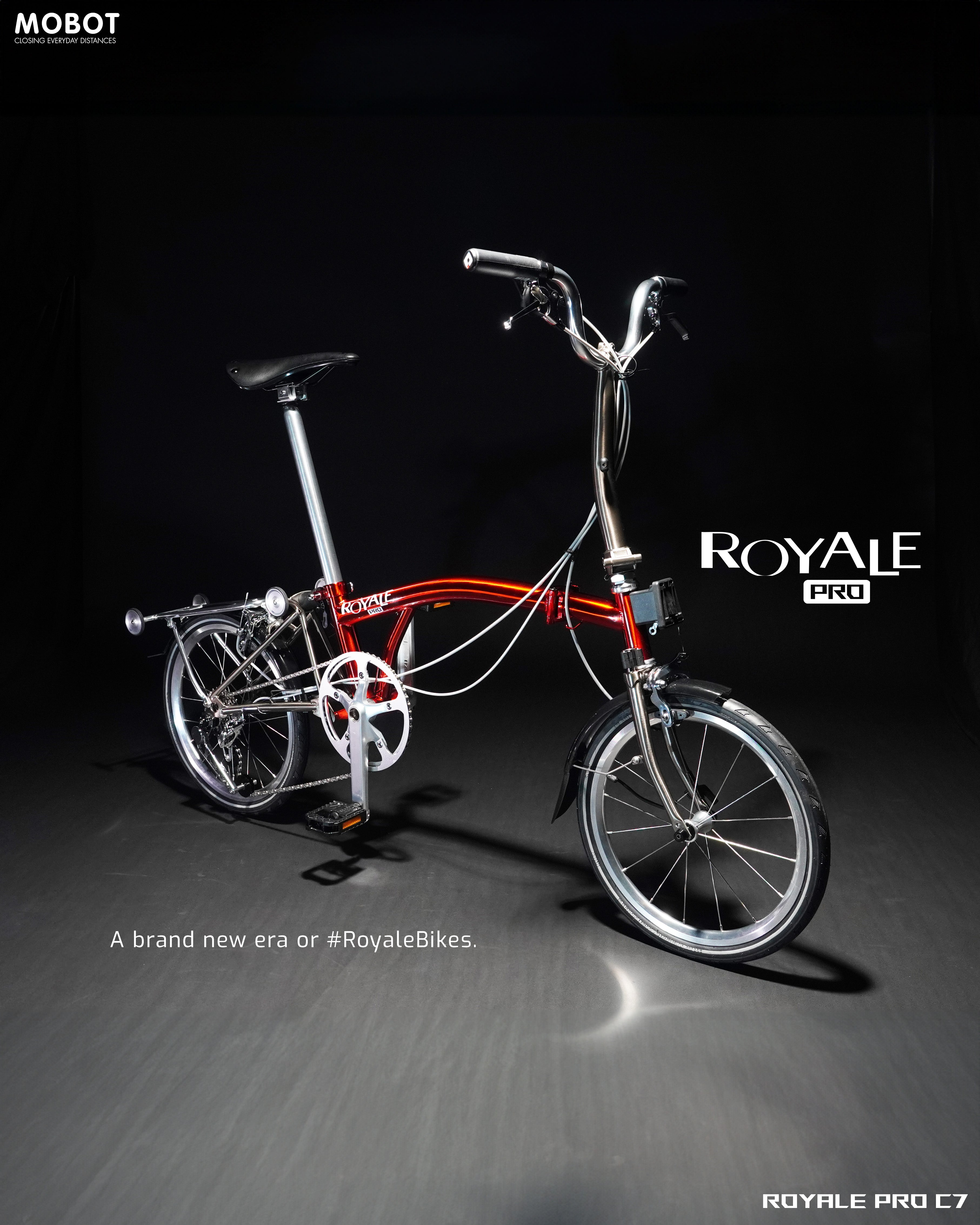 ROYALE Pro C7 Foldable Bicycle (Demo Set)