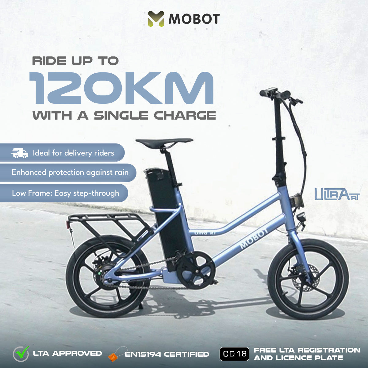 MOBOT Ultra RT Electric Bicycle (Discontinued)