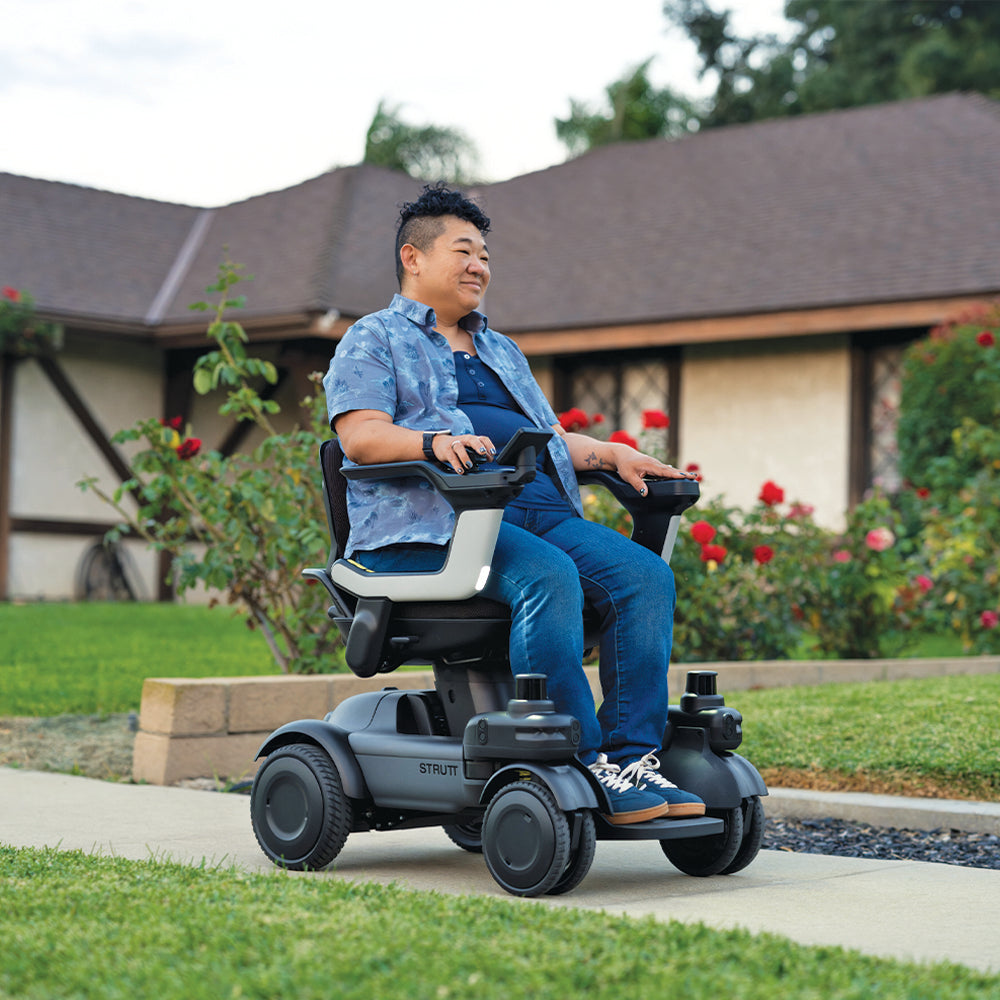 STRUTT ev¹⊂ Motorised Electric Wheelchair