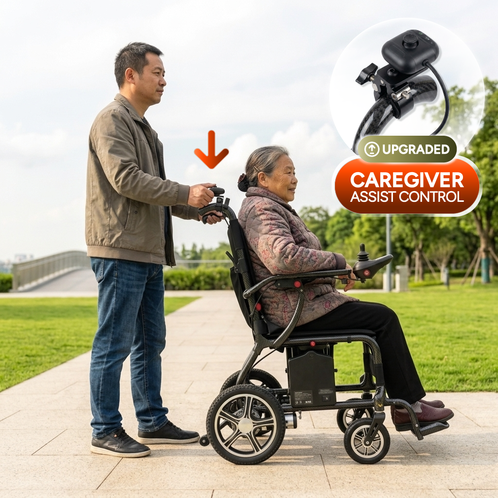 MWHEEL Carbon 2.0 Motorised Electric Wheelchair